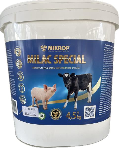 MIKROS Milac mlieko pre teliatka a prasiatka vedro 4,5 kg