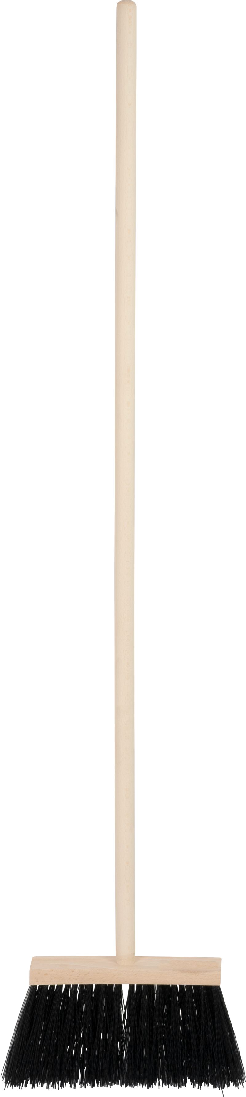 Metla Geco Indust Black WH, 240 mm, priemyselná, čierna, s násadou 1200 mm