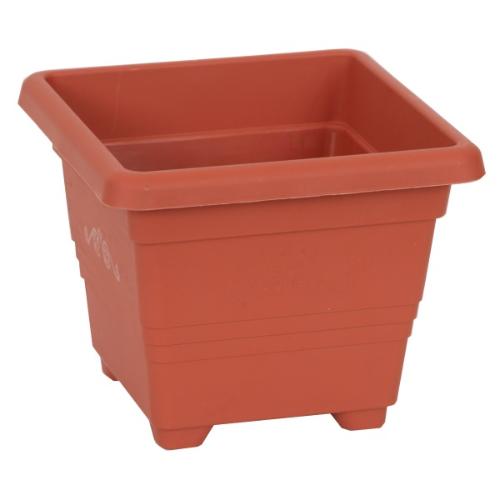 Kvetináč hranatý 16cm terakota