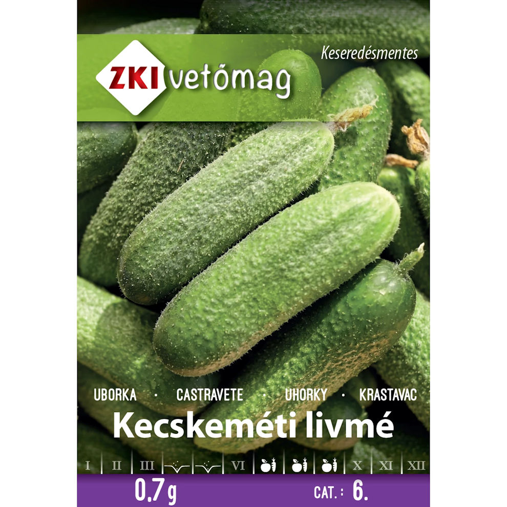Uhorky nakladačky KECSKEMÉTI LIVMÉ 0,7g 