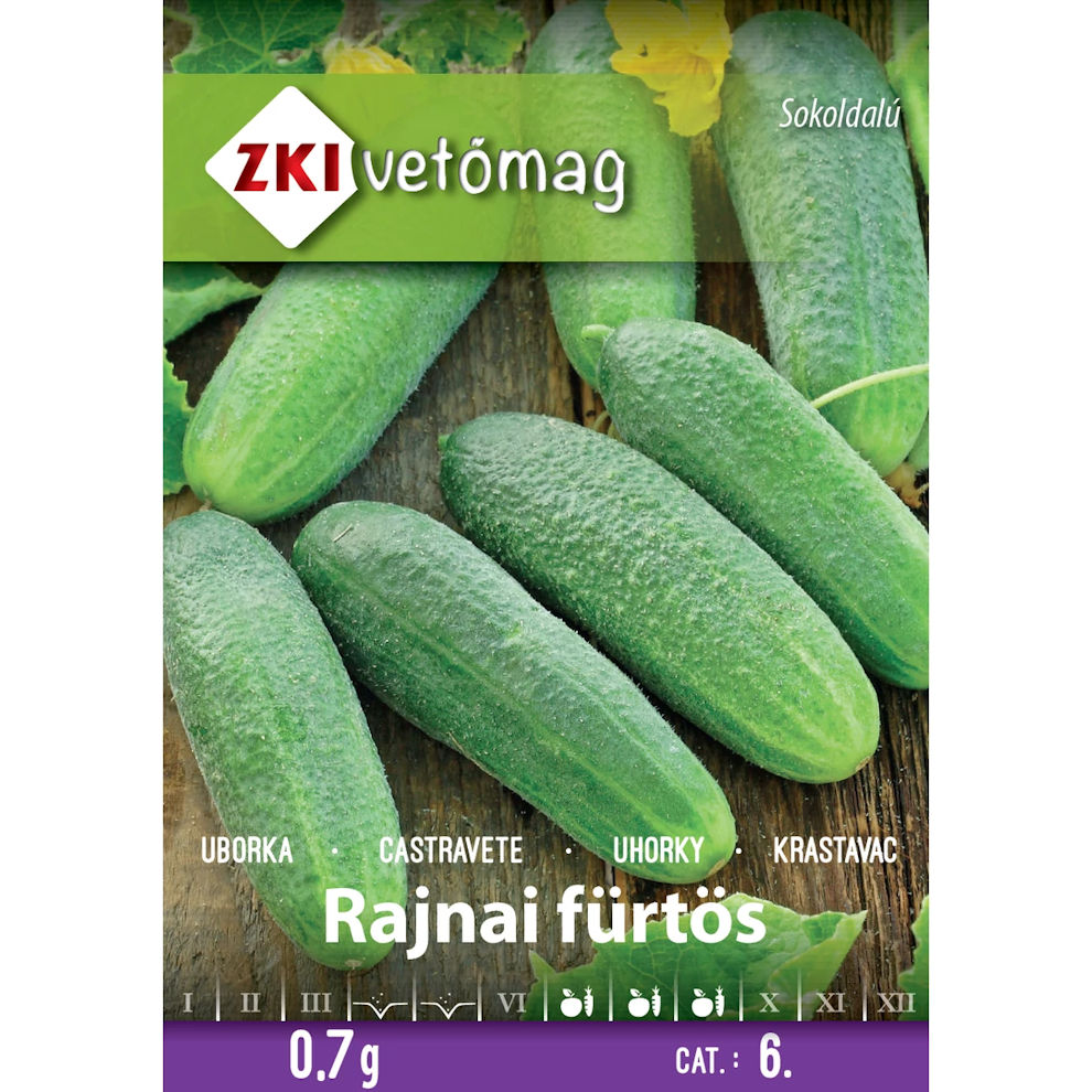 Uhorky nakladačky RAJNAI FURTOS 0,7g hladké