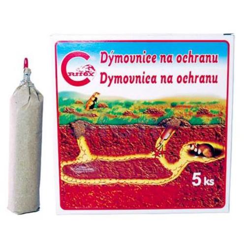 Dymovnica na krtkov CRITOX 5ks 