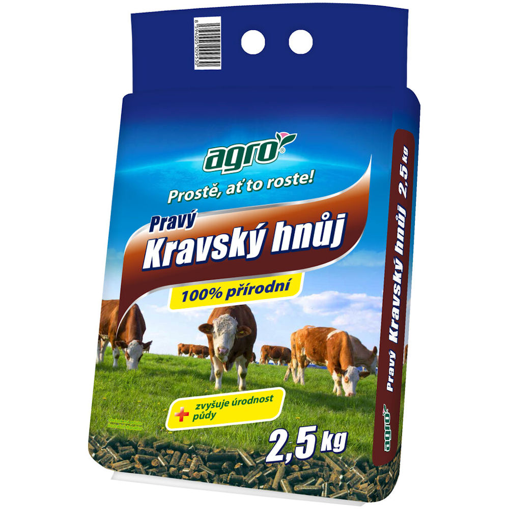 Hnoj kravský- 2,5kg AgroCS